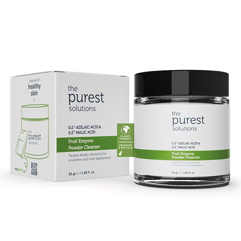 Pastrues The Purest Solutions, Fruit Enzyme Powder 0.2% Azelaic & 0.2% Malic Acid, 55 gr