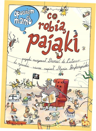 Libër për fëmijë Let Me Tell You Mom What Spiders Do, tregim ilustrues, mosha 2 6 vjeç