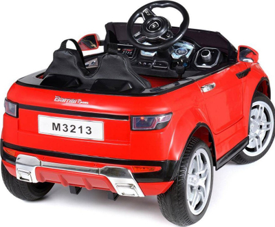 Makina elektrike për fëmijë Bambi Racer, një vend, deri 30kg, portokalli