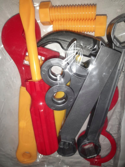 Set lodrash vegla Creative Tool Set, për fëmijë 3+, shumëngjyrësh