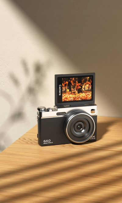 Aparat digjital Xrec C77, 64MP, 4K, i zi