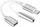 Kabllo karikimi Mentor BWOO X325C-C USB-C në USB-C, 240W, 1.2m, e bardhë