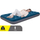 Dyshek ajri Jilong Flocked Mattress 24501, 191x73x22 cm, për një person, blu gri