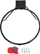 Kosh basketbolli NILS ODKR2S, diametër 45cm, për mur, i zi