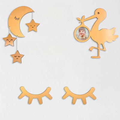 Set 2 dekore muri druri fëmijësh 50×35 cm (HM9207)