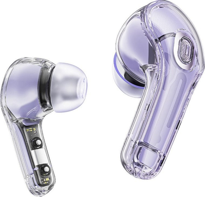 Kufje wireless ACEFAST T8, TWS Bluetooth, reduktim zhurme, Lotus Pink