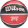 Top basketbolli Wilson NBA Chicago Bulls, nr. 7, për jashtë, i kuq e zi
