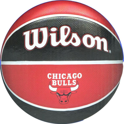 Top basketbolli Wilson NBA Chicago Bulls, nr. 7, për jashtë, i kuq e zi