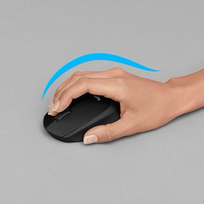 Mouse Logitech B330 Silent Plus - Wireless, 2.4GHz, Black