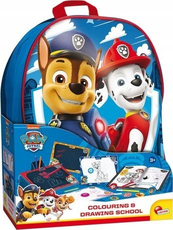 Set vizatimi Lisciani Drawing School me çantë Paw Patrol, edukativ për fëmijë, shumëngjyrësh