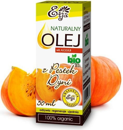 Vaj kozmetik Etja Pumpkin Seed Oil BIO, 50ml, për lëkurë të pjekur