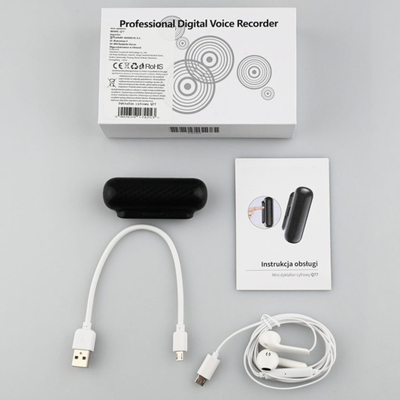 Regjistrues zanor JNN Q77, 32GB, aktivizim nga zëri, i zi