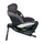Ulëse për auto BeSafe iZi Turn B i-Size, rrotulluese 360°, ISOFIX, gri metalike