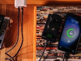 Kabëll USB A në USB C Tracer, 1m, 48W, i zi