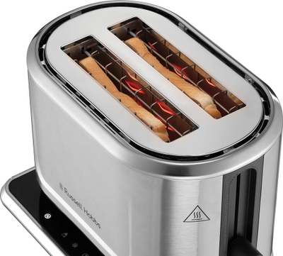 Тостер Russell Hobbs Attentiv 26210-56, 2 парчиња, не'рѓосувачки челик, сив