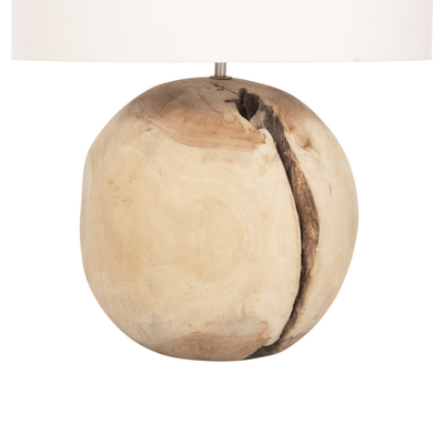 Llambë tavoline Oranye Φ40x53Hcm (HM4421), bardhë