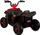 Quad elektrik për kalamaj Lean Cars S601, me drita LED, i kuq