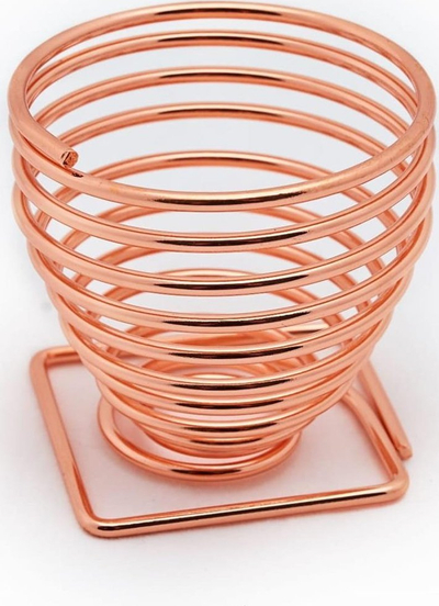 Mbajtëse për sfungjer grimi Ibra, çelik inoks, ngjyrë rose gold