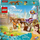 Set LEGO Disney Princess 43233 Belle Storytime Horse Carriage, karrocë me kalë, figurë Belle