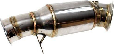 Downpipe TurboWorks për BMW F20 F21 F22 M2 F87 F30 F31 F34, çelik inox, performancë e rritur