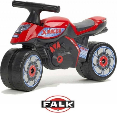 Motor lodër Falk Moto X Racer 400, ride on, 3 rrota, i kuq