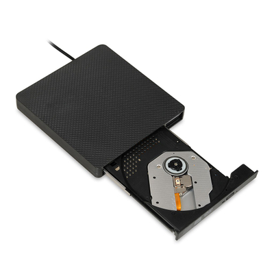 Надворешен оптички уред iBOX DVD RW IED03, USB, 24x CD, 8x DVD, црн