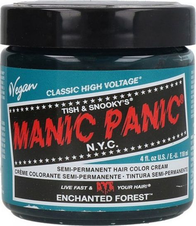 Bojë flokësh Manic Panic Enchanted Forest, gjysmë permanente, 118ml, jeshile e errët