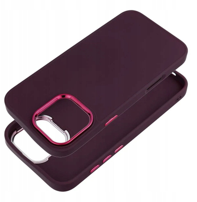 Këllëf telefoni OEM për iPhone 17 Air, me kornizë FRAME, TPU, vjollcë