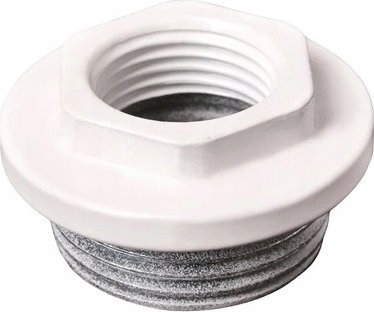 Reduksion radiatori Hydroland G.KB.R.1P-1/2, 1\"x1/2\", i bardhë, i djathtë
