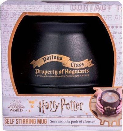 Filxhan Harry Potter Self Stirring Cauldron, vetëpërzierës, i zi