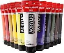 Bojë akrilike Amsterdam Standard Series 718, 120 ml, gri e ngrohtë