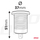 Karikues veture AMiO 02859, 2x dalje USB, Quick Charge 3.0, i kuq