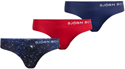 Set të brendshme Bjorn Borg String Selena 1941-1051-72351 BB, kuq/kaltër mBJ0010-L