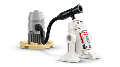 Set ndërtimi LEGO Star Wars 75410 Mando and Grogu Figures N-1 Starfighter, për fëmijë 4+, shumëngjyrësh