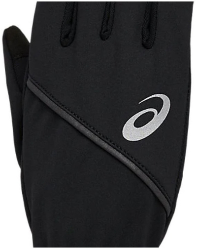 Doreza termike Asics Thermal Gloves 3013A424-002, poliester, për vrapim, të zeza