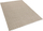 Tapet AKBEZ Jute Area Rug, 140 x 200 cm, jute edhe lesh, bezhë