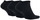 Çorape sportive Nike Footies, 3 palë, prerje e ulët, të zeza