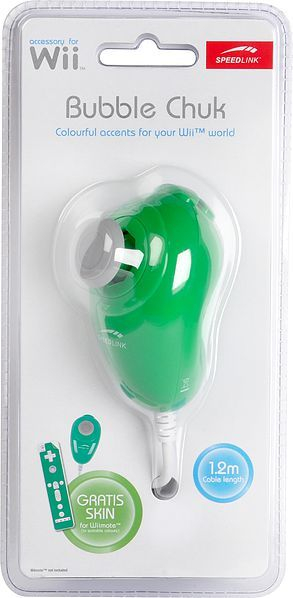 Kontroller Speedlink Nunchuk, me kabllo, i gjelbër