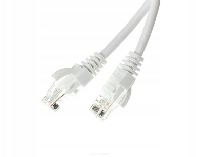 Kabllo rrjeti UTP Cat6, 2m, RJ45, e bardhë
