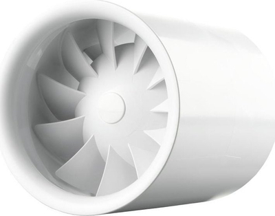 Ventilator kanali Quietline 125, 125mm, 13W, i bardhë
