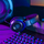 Kufje gaming me tel Hama SoundZ 900 DAC, 3.5mm, mikrofon i heqshëm, zi blu