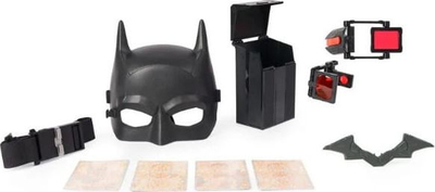 Set loje me role DC Comics Batman Detective Kit, me maskë dhe gjoja, për kalamaj, i zi