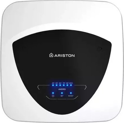Boiler Ariston Andris Elite, elektrik, kompakt, i bardhë