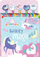 Libër me lojëra “My Unicorns Meet Friends Part 1 Colors of Magic”, set me 4 ngjyrosa, laps dhe 5 goma figurash, shumëngjyrësh