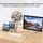 Ndërrues KVM Techly USB C, DisplayPort 1.4 8K, 2x USB C, 3x USB 2.0, i zi