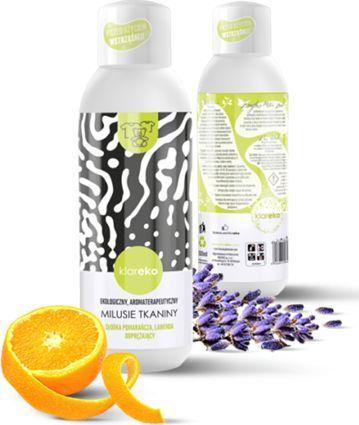 Омекнувач за алишта Klareko Milusie Fabrics, 1000 ml, мирис на портокал
