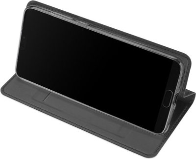 Mbulesë telefoni Dux Ducis Premium Magnet Case për Huawei Y9 2018, me kapak magnetik, blu