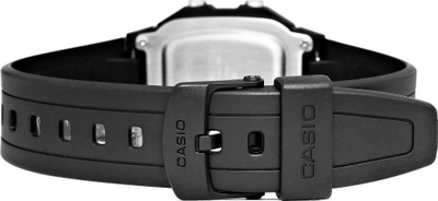 Orë dore Casio W-800HG-9AVDF, digjitale, rezistencë ndaj ujit 100m, e zezë