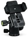 Set montimi për tripod Foldio360 Smartdome, kokë universale ball head alumini, për telefon, e zezë