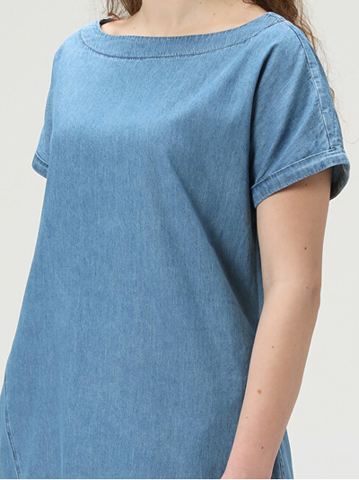 Fustan LOAP DIVINISS Comfort Fit, i kaltër
